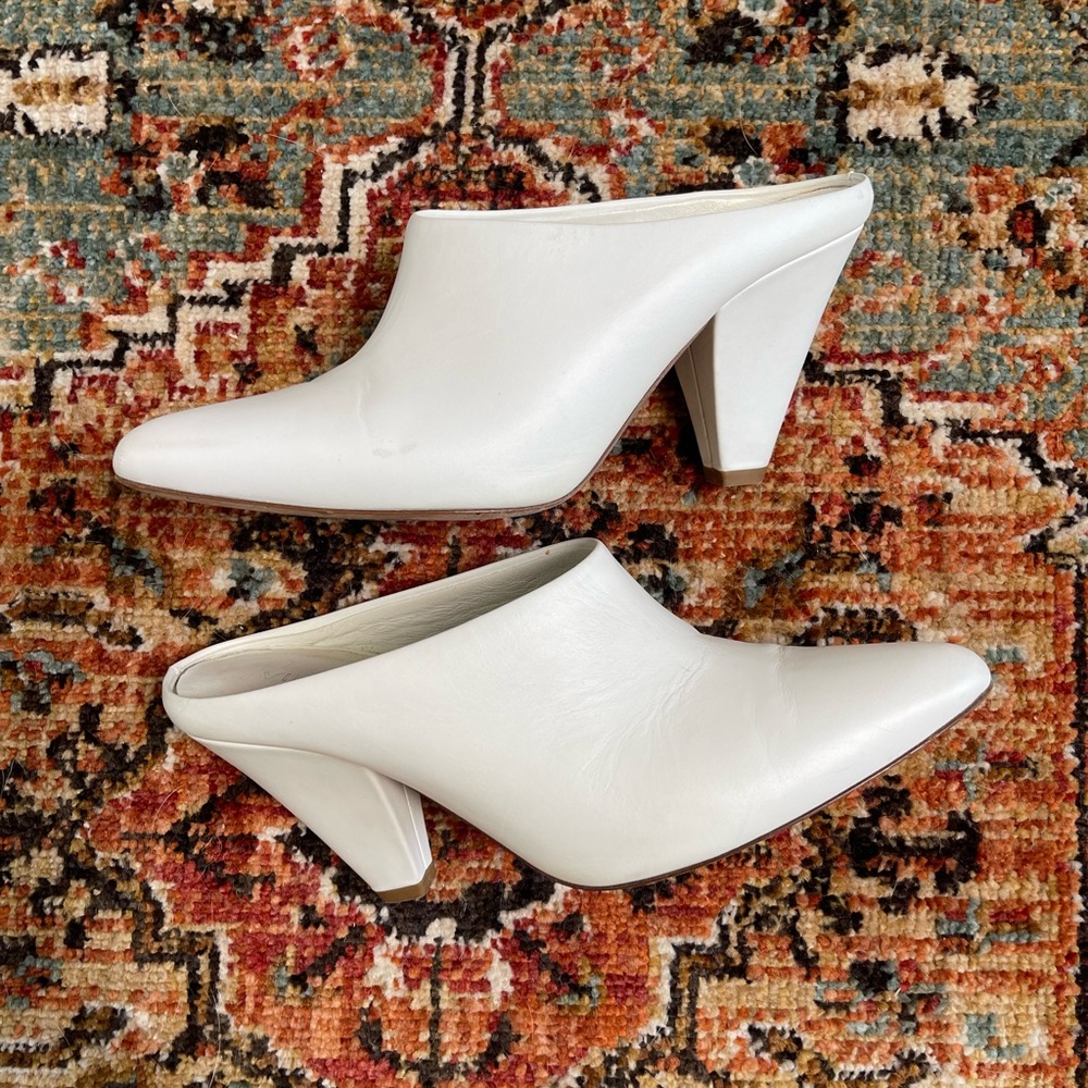 Vince Point Toe Mules